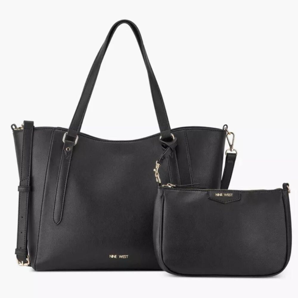 Nine West Tote Bag + Pouch 2-Piece Set